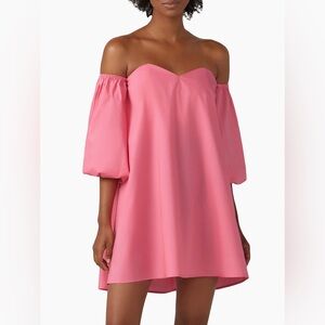 Bird & knoll Parker Off-The-Shoulder Minidress